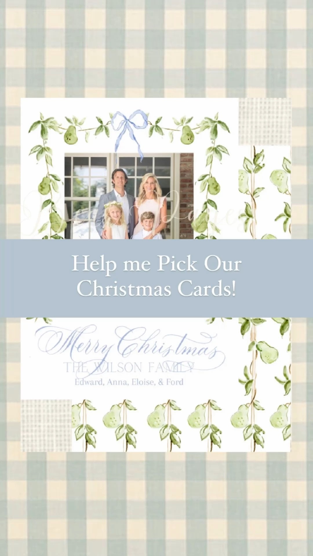 Modern Watercolor Christmas Green … curated on LTK