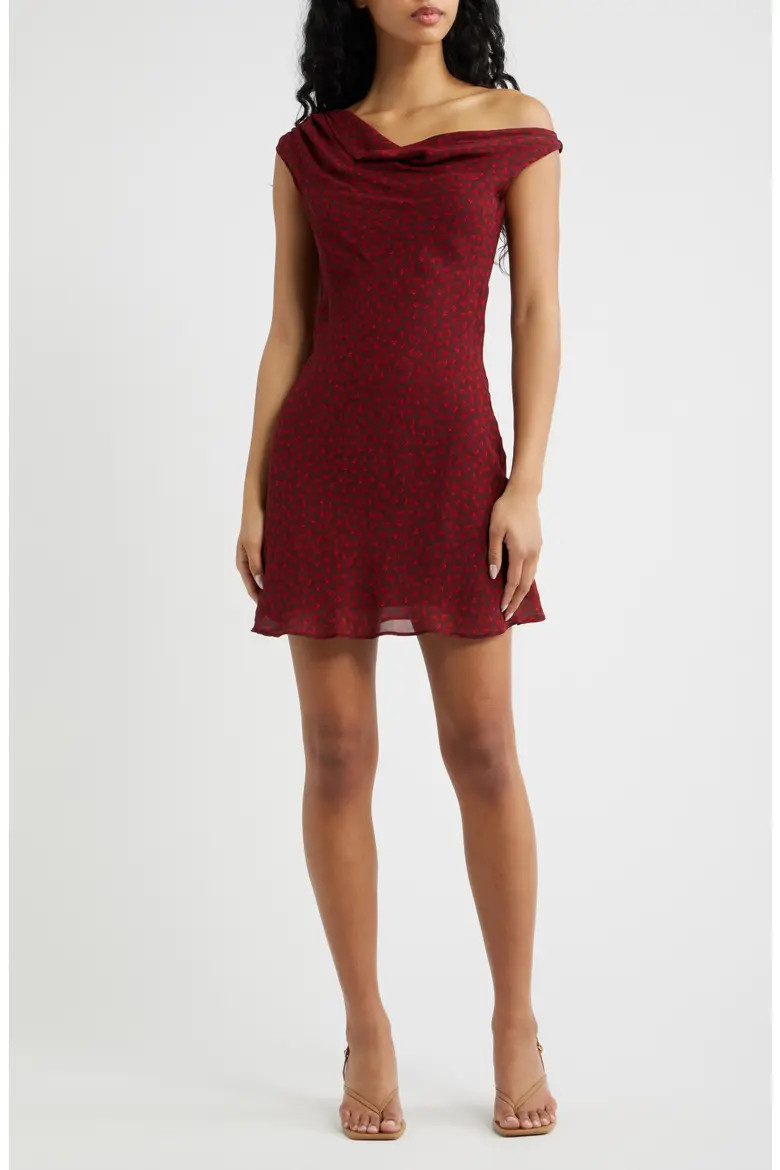 Kristine Floral Sleeveless Georgette Minidress (Women) | Nordstrom | Nordstrom