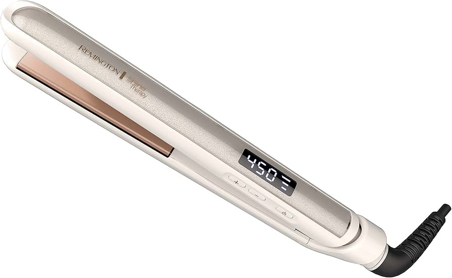 Remington Shine Therapy 1 inch Hair Straightener Iron, Flat Iron for Hair Infused with Argan Oil ... | Amazon (US)