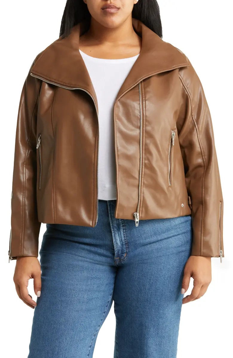 Faux Leather Moto Jacket | Nordstrom