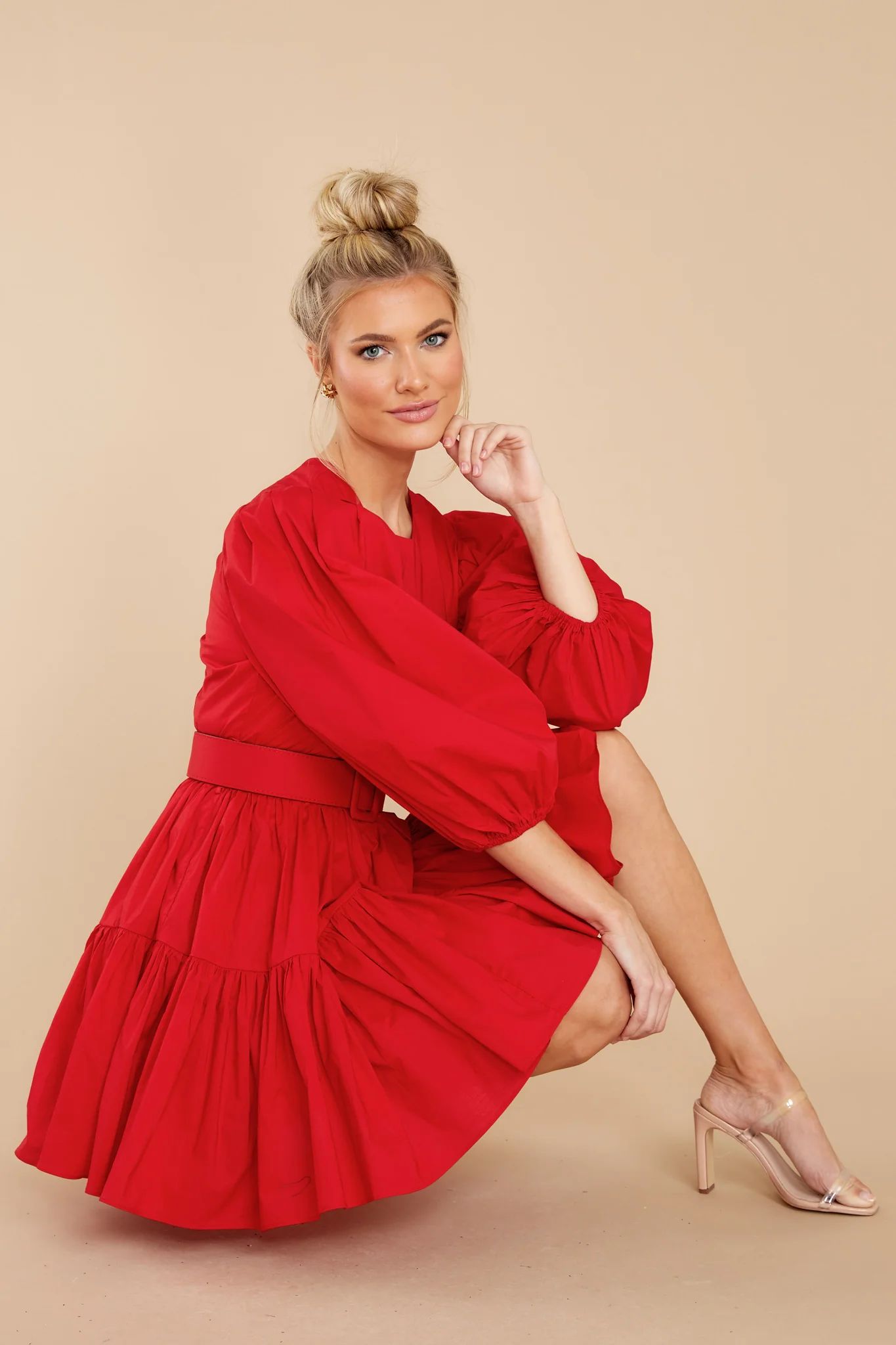 Desirable Outcome Red Dress | Red Dress 