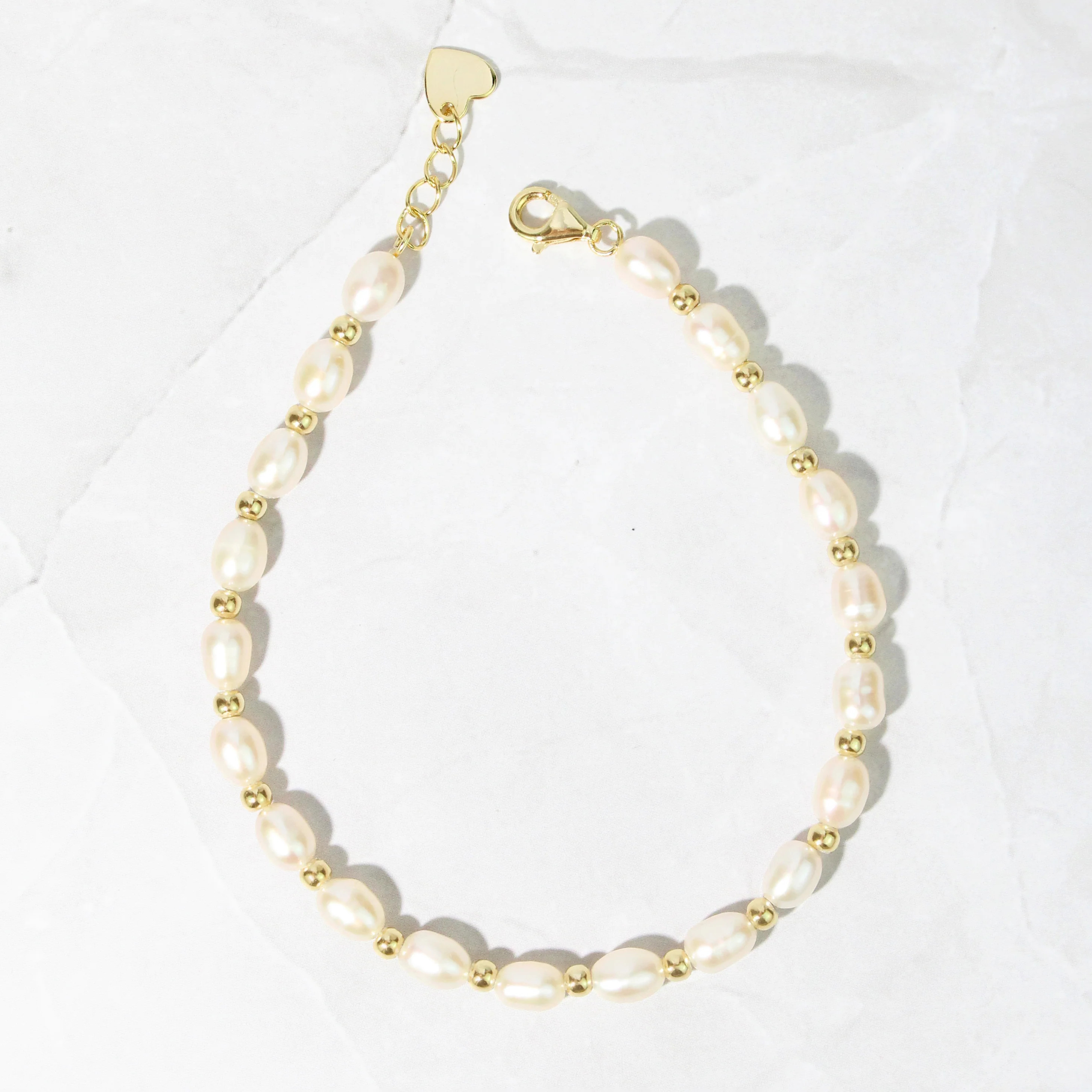 Freshwater Pearl Beaded Bracelet | Sami Jewels