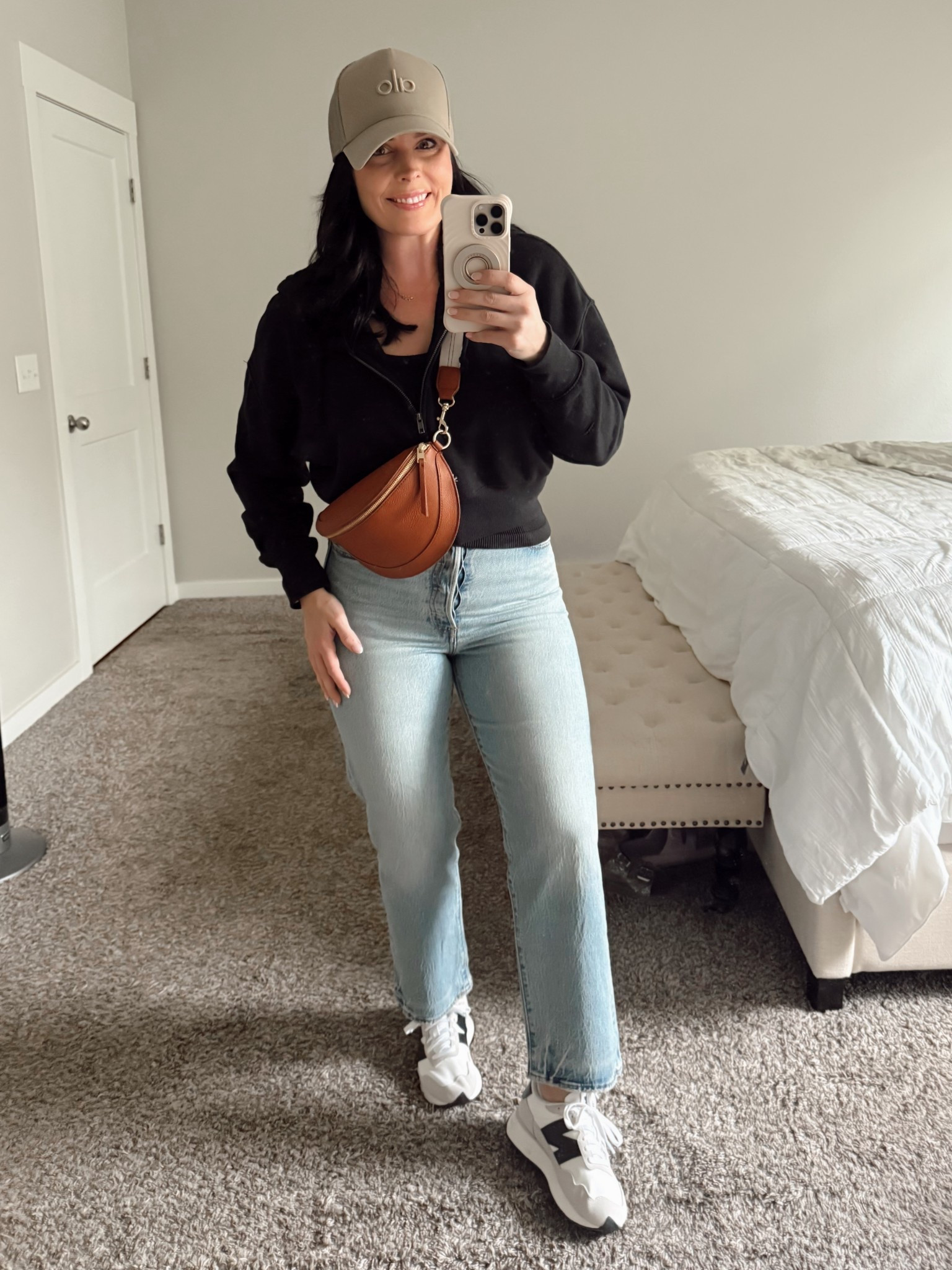 Cute, casual, and comfy! This neutral crossbody bag goes with everything and these sneakers are actually comfy for all-day wear. 

#CasualStyle #WeekendLook #LTKSpring #OutfitInspo #EverydayStyle #MomStyle #LTKfit #LTKunder100

#LTKSeasonal #LTKStyleTip #LTKSaleAlert