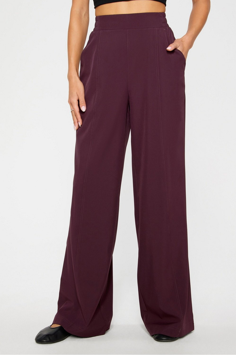 Downtown Wide Leg Pant | Fabletics