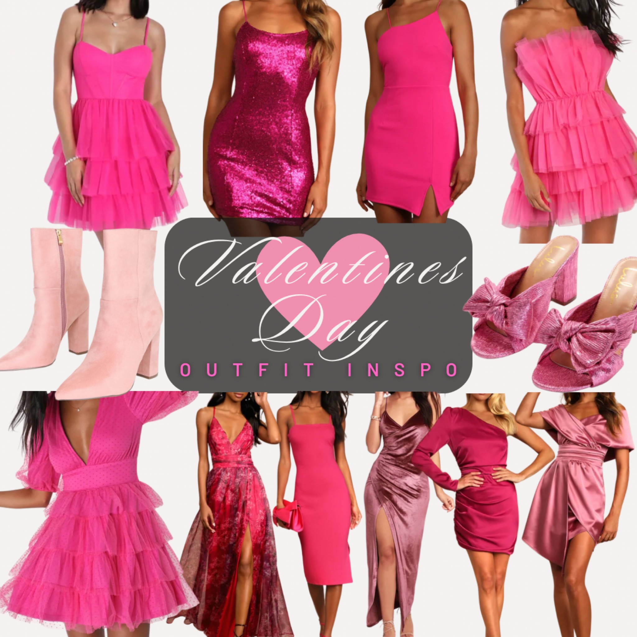 💕 Valentines Day Outfit Inspo 💕

🔗 Comment LINK to shop these Valentine’s Day dress styles in your DMs or head to my link in bio
.
.
.
.
.
Lulus Finds | Pink Heels | Pink Heeled Booties | Hot Pink Mini Dress | Pinterest Worthy Valentines Day Dresses | Date Night Outfit Ideas
#valentinesdayoutfits #valentinesday2024 #valentinesdayoutfit #valentinesdaylook #lulus #lovelulus #datenightoutfit #datenightoutfits #pinkdress🎀 #goingoutoutfit #virtualstylist #ltkunder100

#LTKstyletip #LTKfindsunder100 #LTKfindsunder50