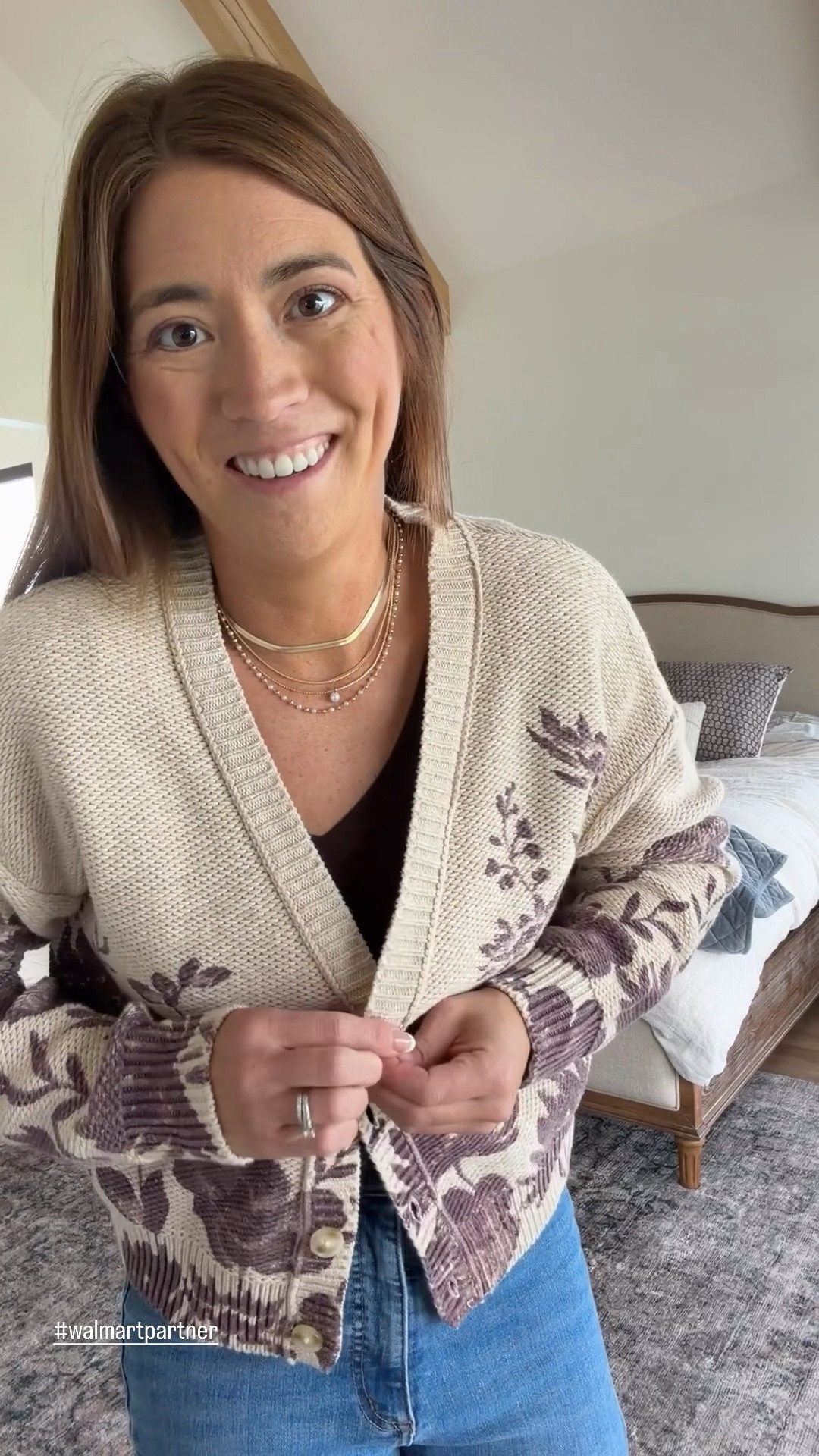 Who knew brown was so versatile?! #walmartpartner 
TTS 5’6” wearing a medium in tops, 4 in bottoms. 
Jacket I could size down to a small. 
#walmartstyle @walmartstyle
