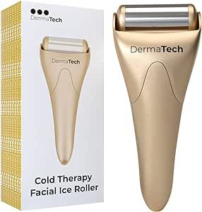 Cold Therapy Facial Ice Roller | Ice Roller for Face & Eye Puffiness Relief | Stainless Steel Coo... | Amazon (US)