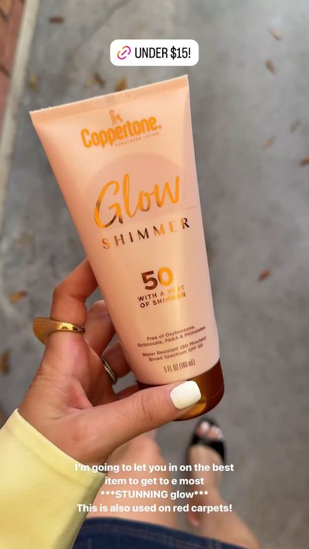 The best glow I’m going to get all summer! This stuff is so dang good 👏🏻 copperstone glow sunscreen 

#LTKBeauty #LTKSwim #LTKVideo