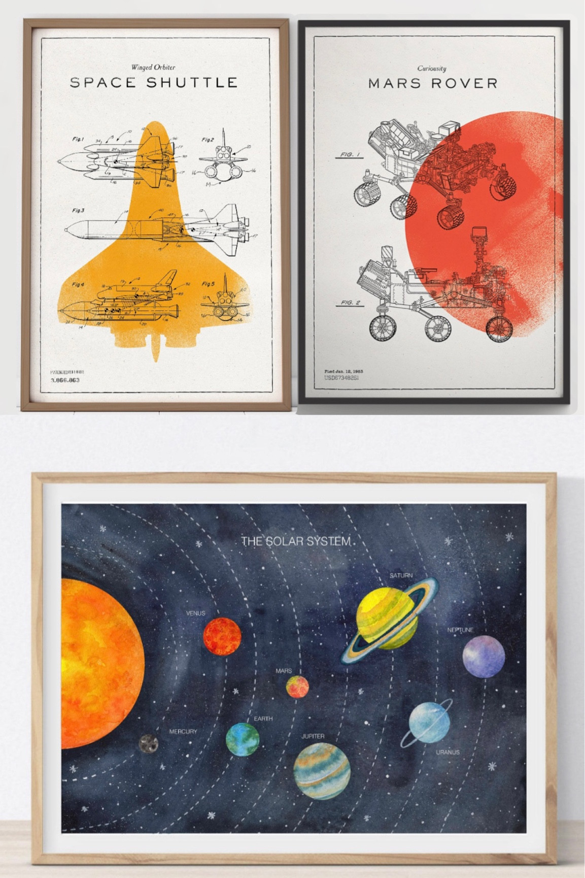 Toddler room space themed prints 🚀 Baby nursery to big boy room decor makeover. 

#LTKbaby #LTKhome