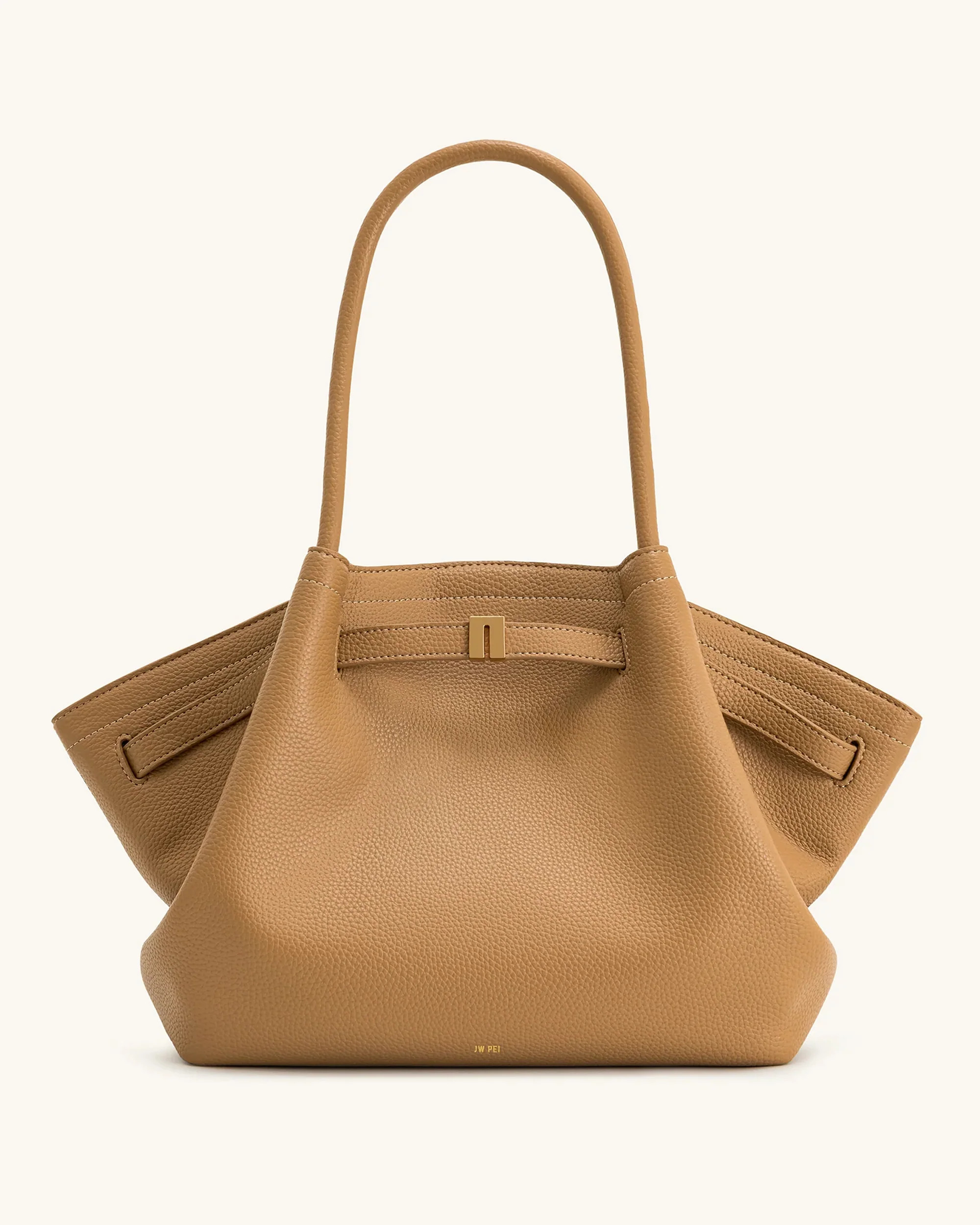 Hana Large Tote Bag - Latte Color | JW PEI US