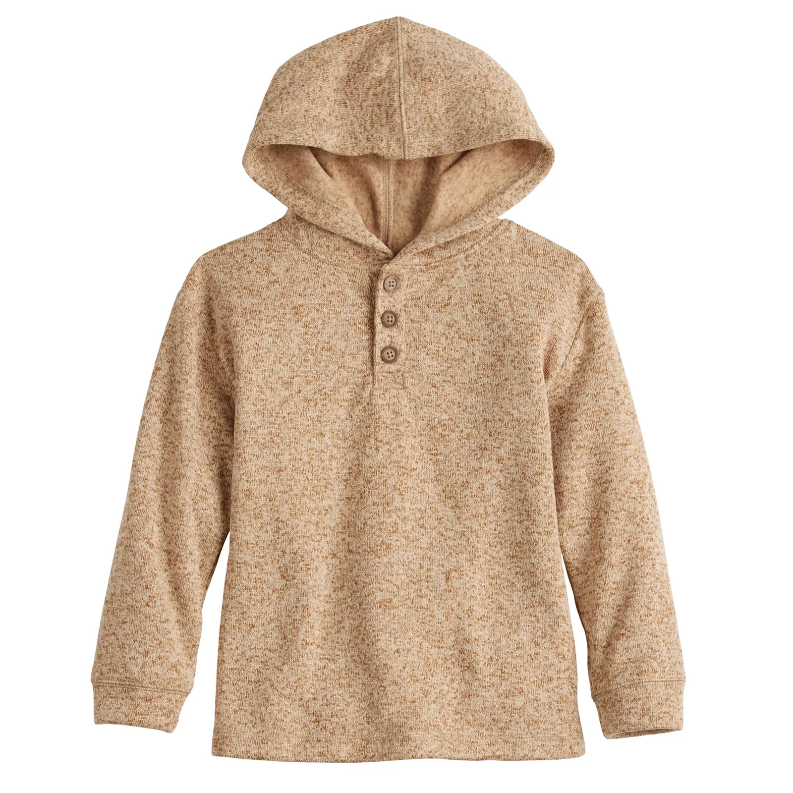 Boys 4-8 Jumping Beans® Hooded Henley Sweater | Kohl's