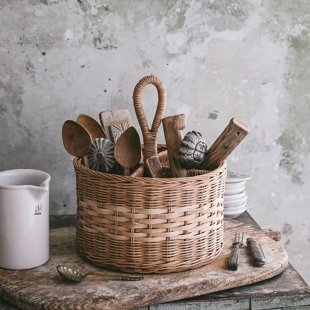 Rattan Caddy | Roan Iris