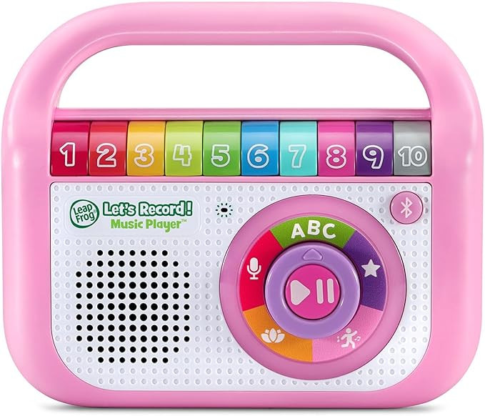 LeapFrog Let's Record! Music Player, Pink | Amazon (US)