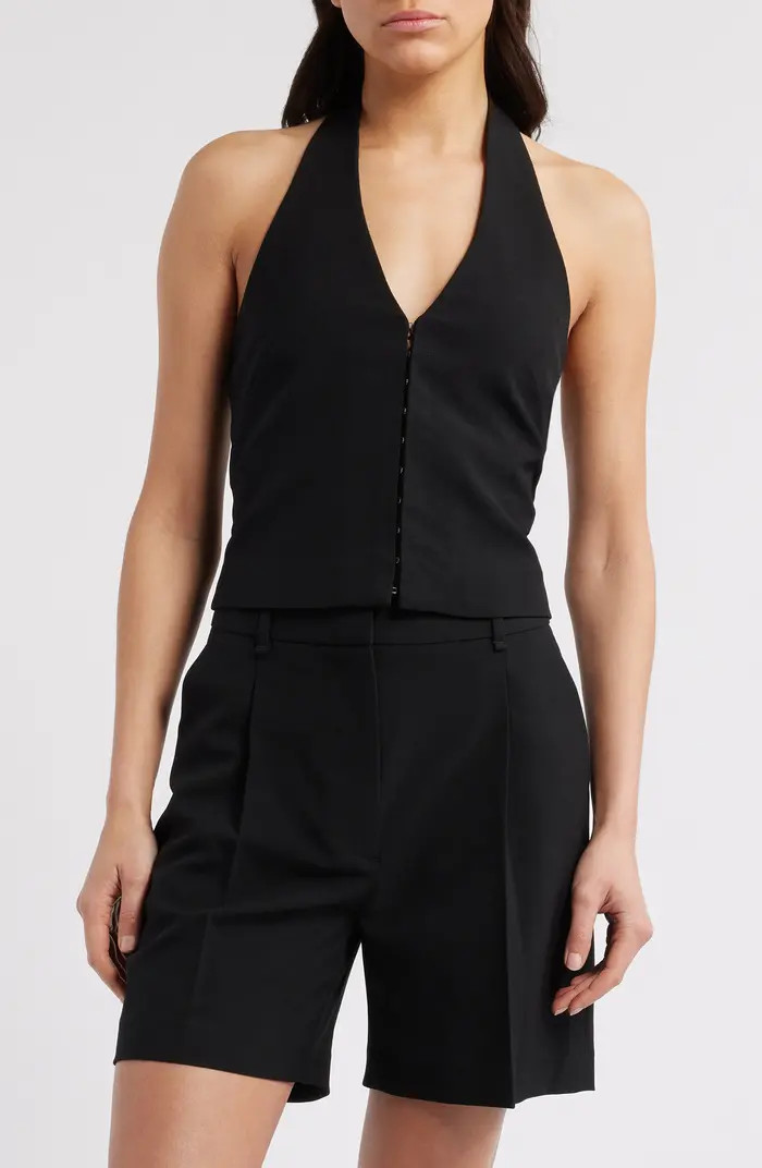 rag & bone Irina Wool Blend Halter Top | Nordstrom | Nordstrom
