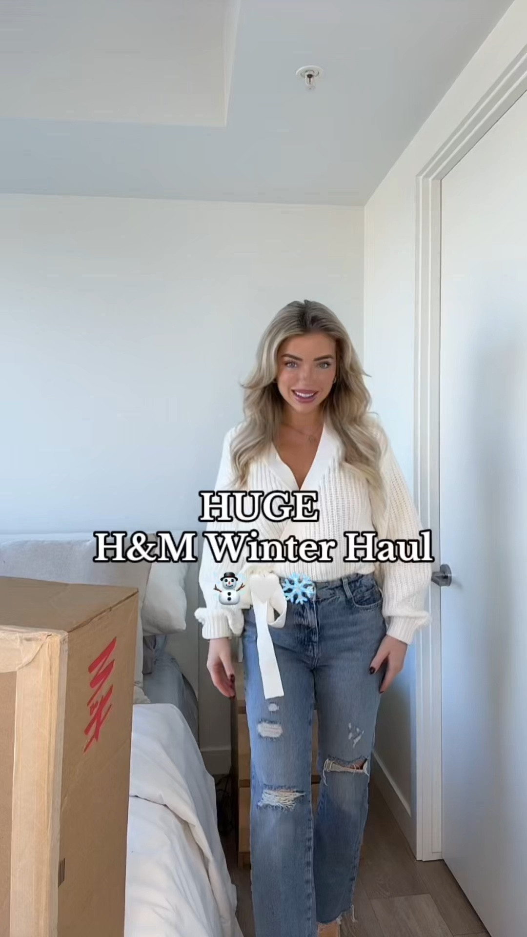HUGE H&M winter haul! Im in love with all these pieces! Especially the black jacket and the grey top 🩶 

Make sure to come back for part 2 ☃️


#hmhaul #hmoutfit #hmoutfits #hmoutfit2023 #unboxing #shoppinghaul #clothinghaul #winterfashion #winterstyle #winterfashiontrends #winterfashioninspo #hmwintercollection 

#LTKSeasonal #LTKfindsunder50 #LTKstyletip