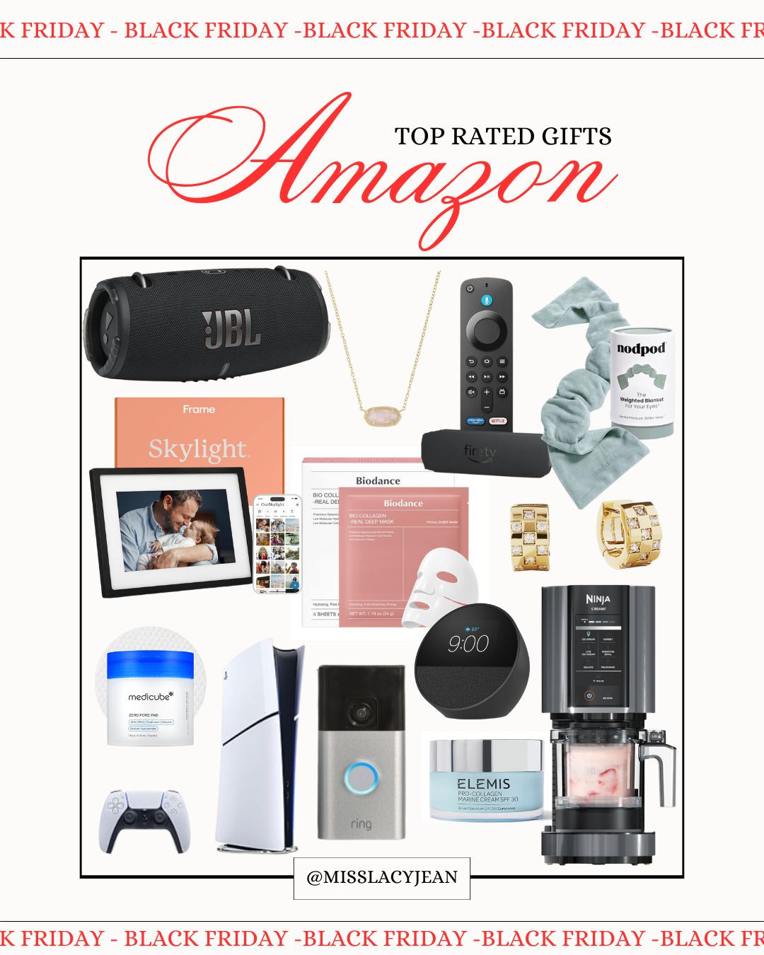 Amazon Black Friday top rated gifts!

Amazon finds, Black Friday, trending gifts, gift ideas, gift ideas for men, gift ideas for her, tech gifts, kitchen favorites  

 

#LTKCyberWeek #LTKGiftGuide #LTKSaleAlert