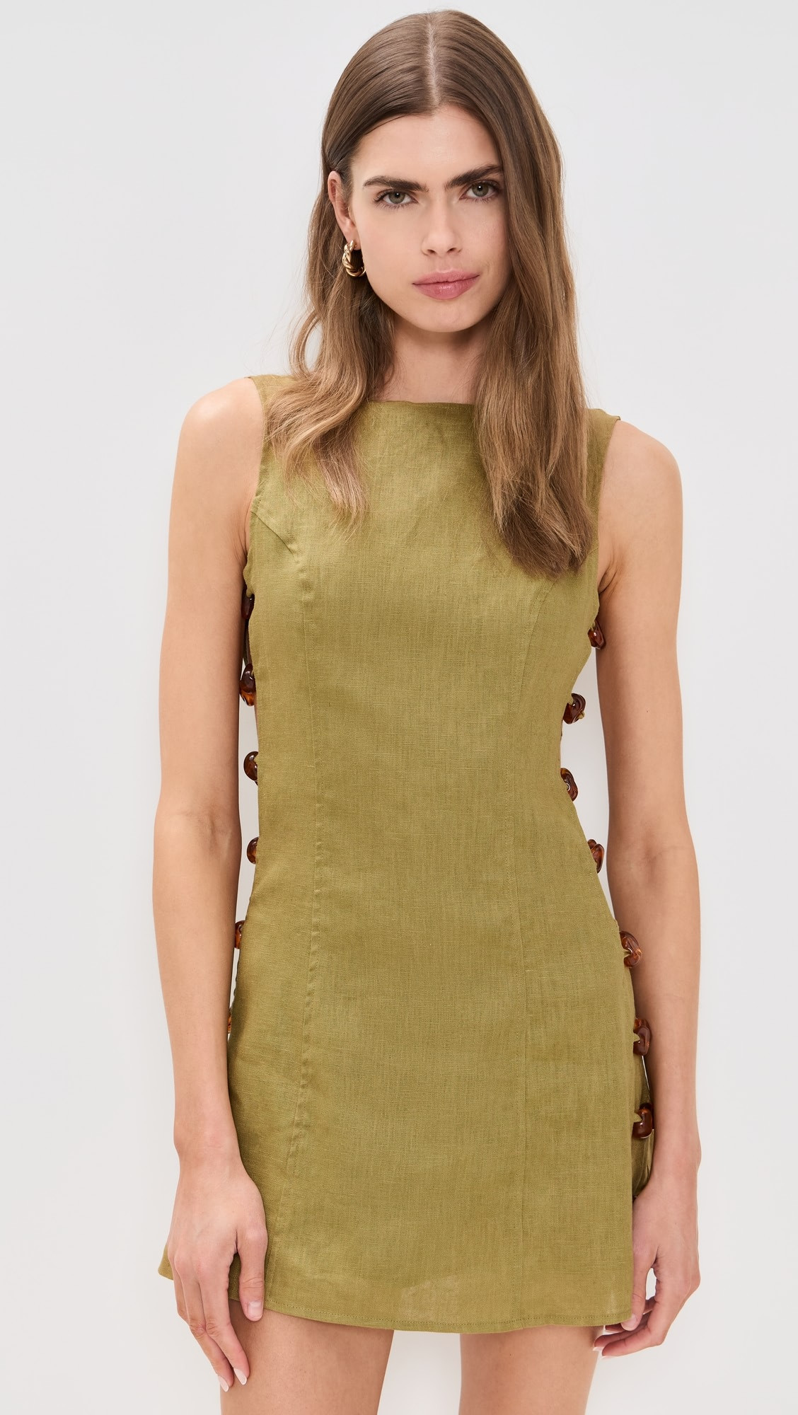 Tia Linen Mini Dress | Shopbop