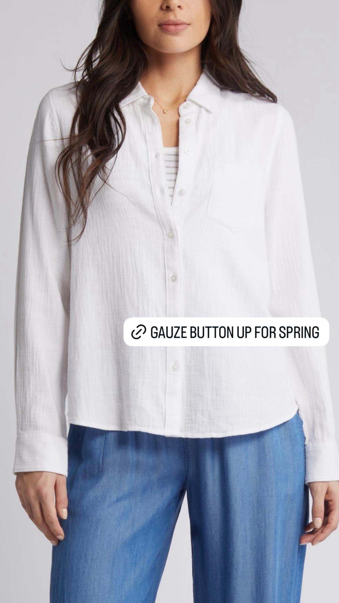 Found this perfect button up for spring!

#LTKSeasonal #LTKgrwm #LTKootd