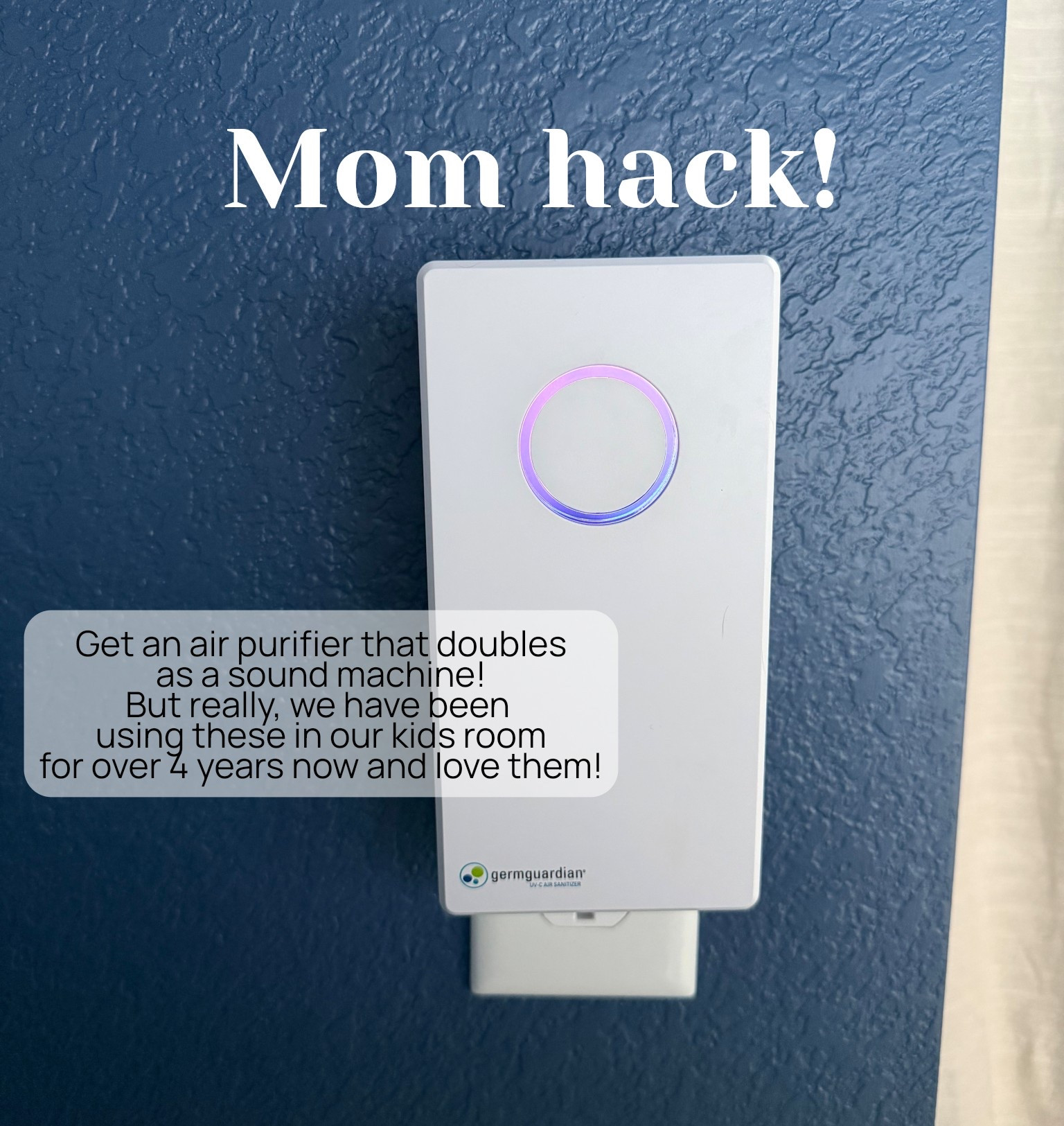 An air purifier for bedroom and kids room that works #germs #airpurifier #cleanair #deoderizer #mom #momlife #momhack 

#LTKHome #LTKmomlife #LTKKids
