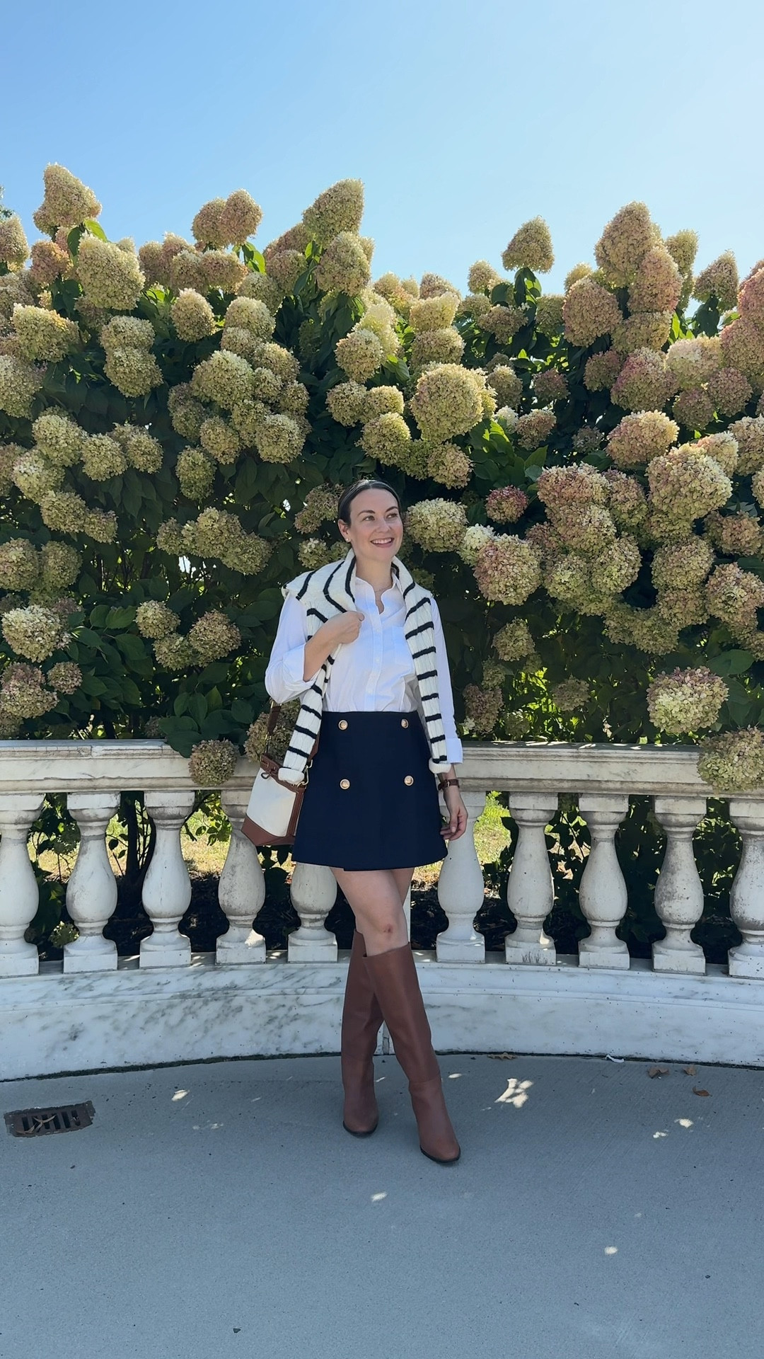 Once the college prepster, always the college prepster. I will always love a classic outfit from @vineyardvines– the perfect pieces to kick off my fall wardrobe. Find this outfit, including this must-have wool skirt, in my LTK Shop. #ad #edsftg
