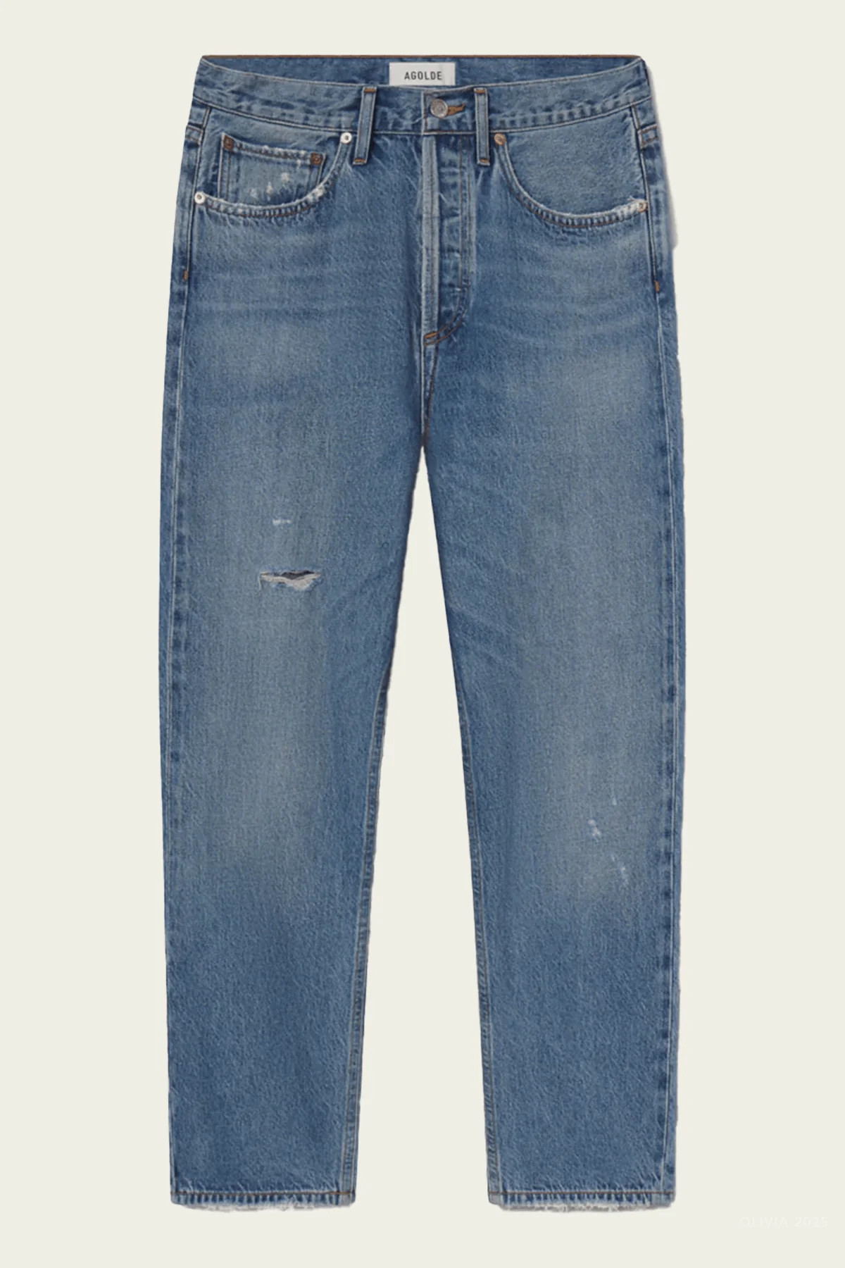 90's Crop Mid Rise Straight in Shrine - 25 | Shop Olivia