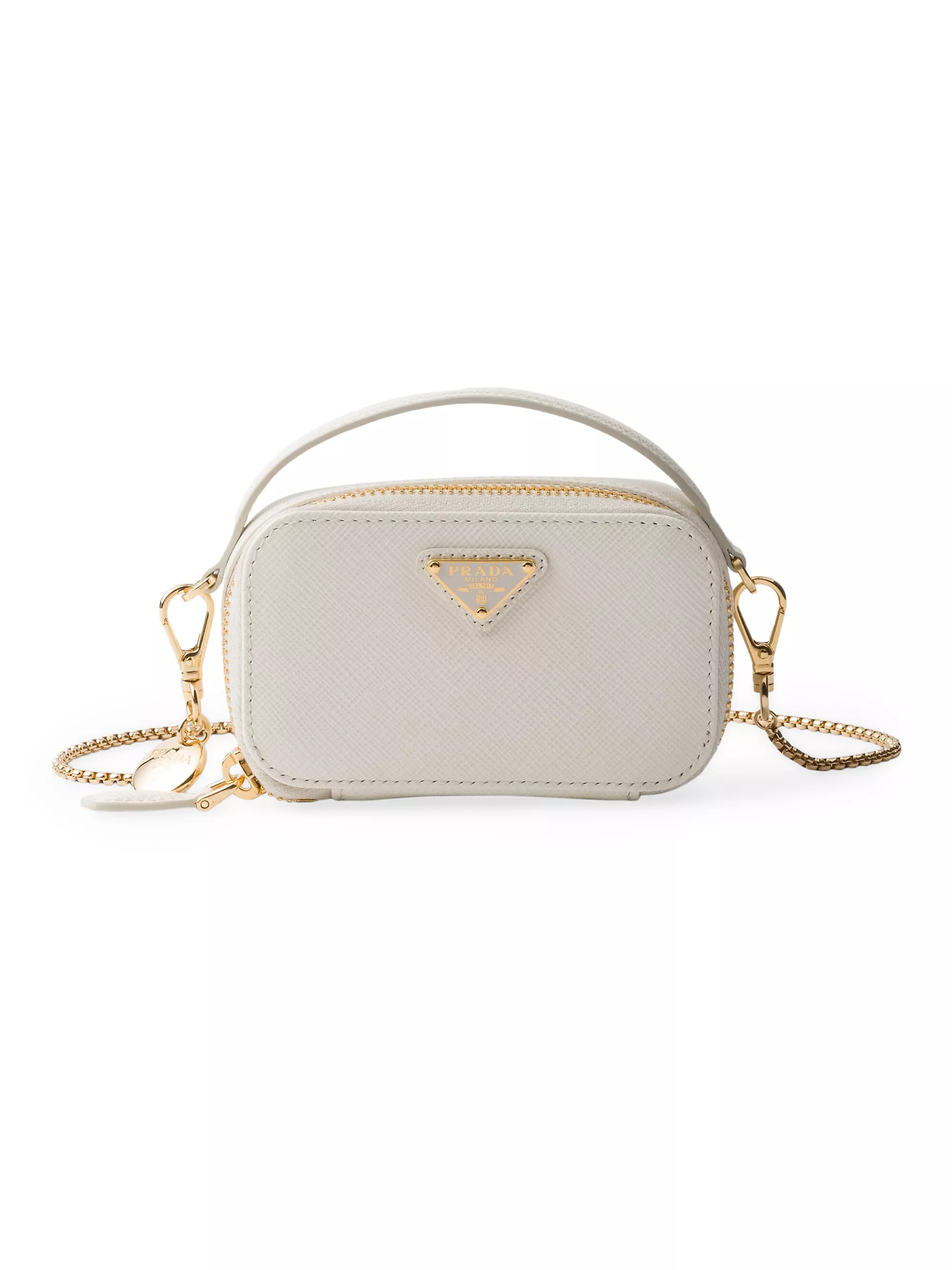 Saffiano Leather Mini-Pouch | Saks Fifth Avenue