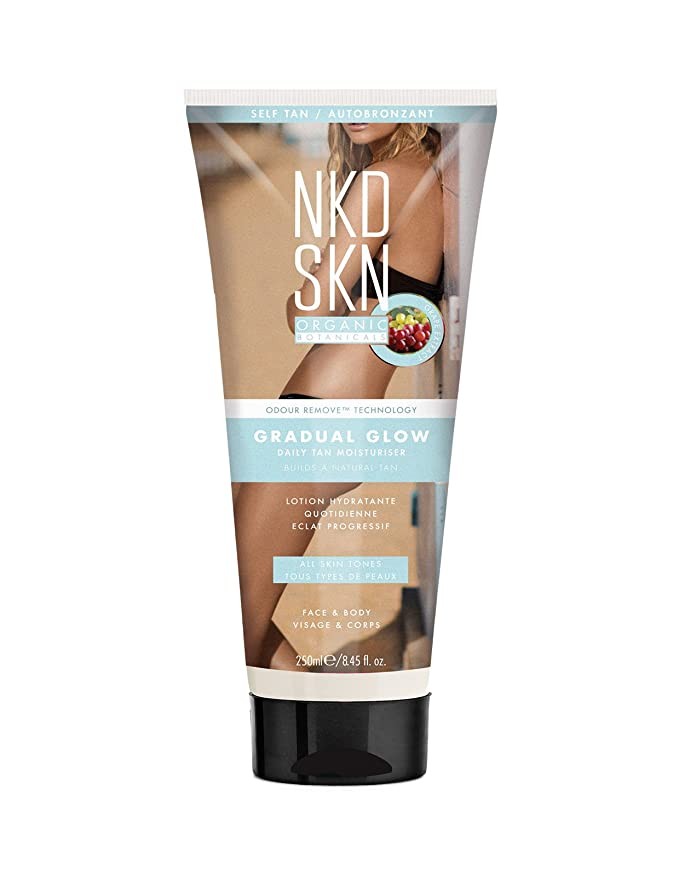NKD SKN Gradual Glow Daily Tan Moisturizer | Amazon (US)