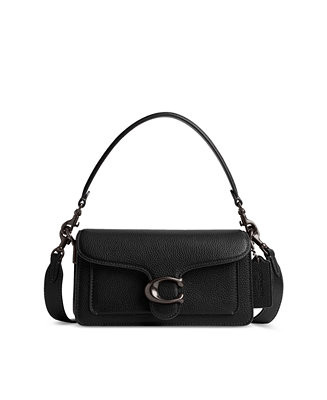 COACH Tabby Mini Polished Pebble Leather Shoulder Bag 20 - Macy's | Macy's