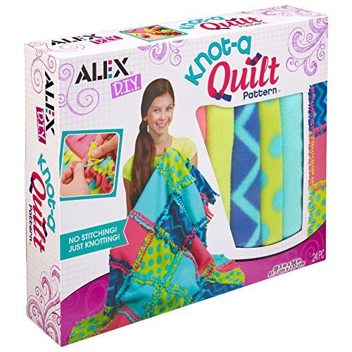 Alex DIY Knot-A-Quilt Pattern Kids Art and Craft Activity | Amazon (US)