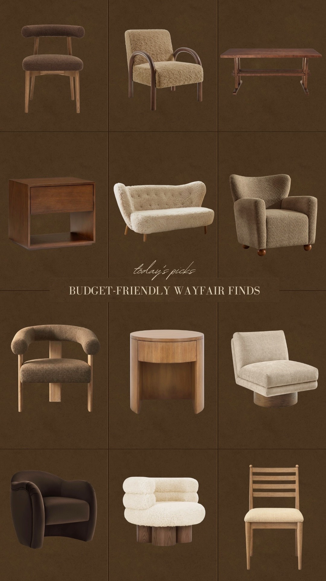 today’s budget friendly picks @Wayfair #wayfair #ad #wayfairpartner 