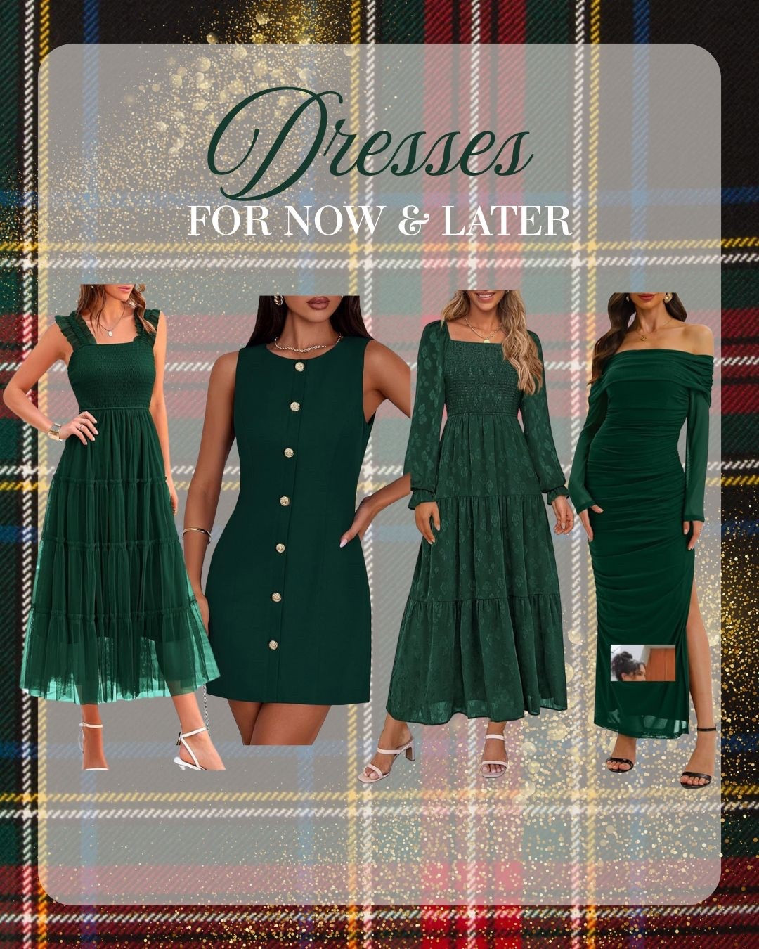 Green Holiday Dresses to wear now & later! 
Amazon 
Prime
Under $100
Under $50
Holiday
Christmas 
Party 
Outfits 

#LTKmomlife #LTKFindsUnder100 #LTKHoliday
