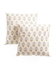 20x20 2pk Provincial Printed Pillows | Marshalls