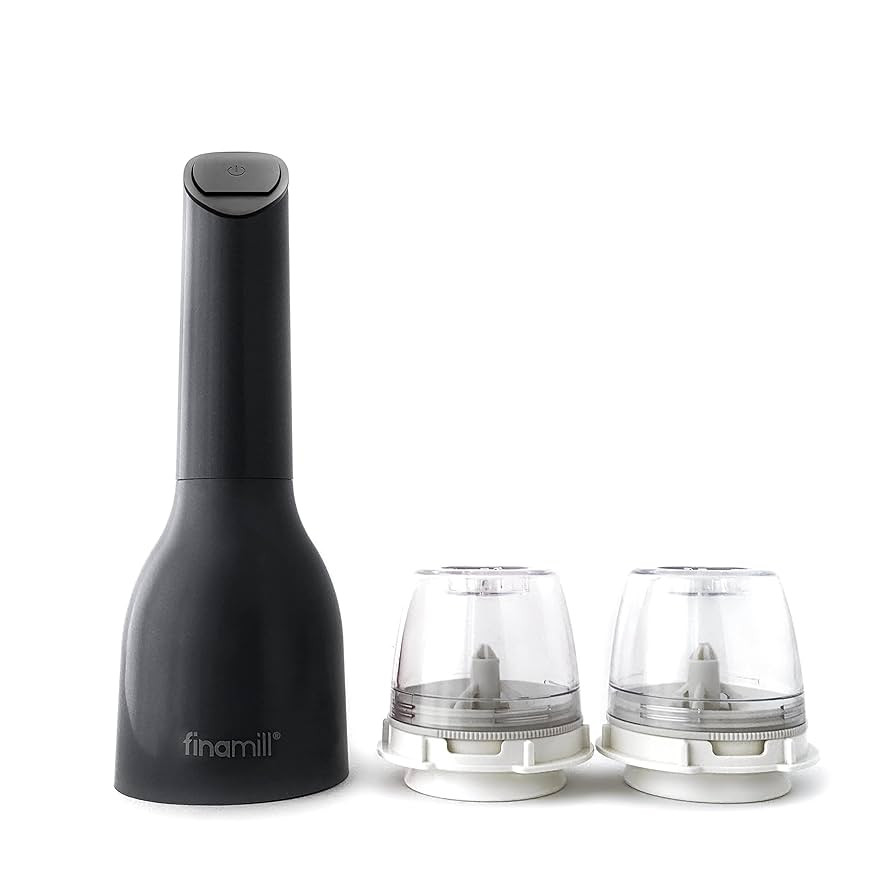 FinaMill’s Award-Winning Battery Operated Salt and Pepper Grinder Set – Adjustable Coarseness... | Amazon (US)