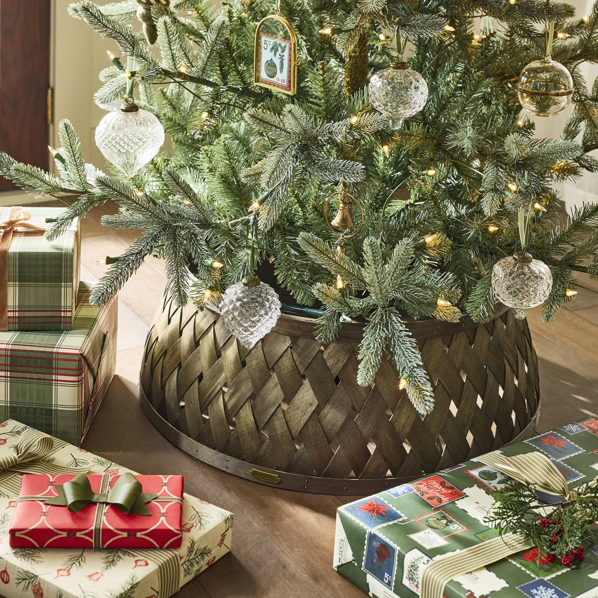 3pc Ornate Glass Bulb Tree Ornaments - Hearth & Hand™ with Magnolia | Target