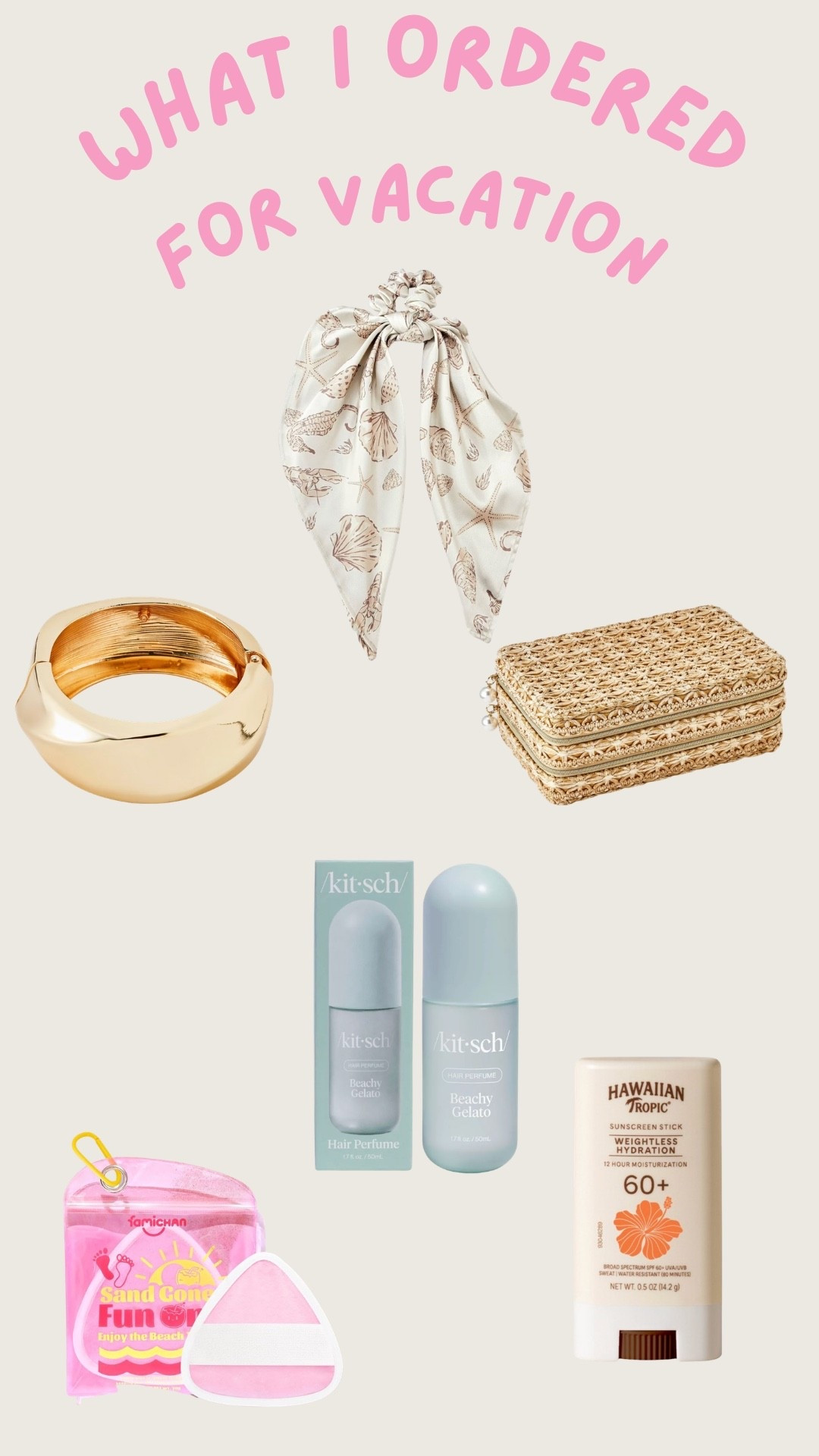 Some items I’m bringing with me on vacation

#LTKootd #LTKgrwm #LTKSeasonal