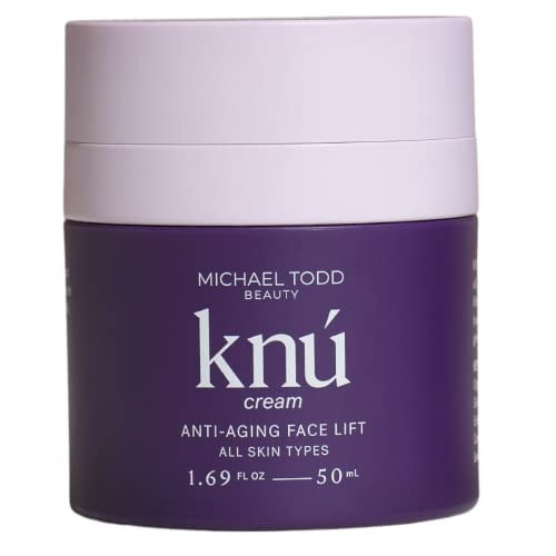 MICHAEL TODD Beauty KNU Cream – Face Lifting, Brightening & Tightening Cream – For Moisturizing & Rejuvenating – With Bakuchiol, Peptides & Snail Secretion – For All Skin Types – 1.68 fl oz/50 mL | Amazon (US)