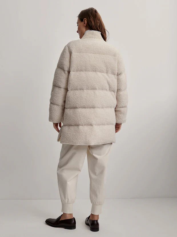 Wynn Sherpa Puffer Coat | Varley US