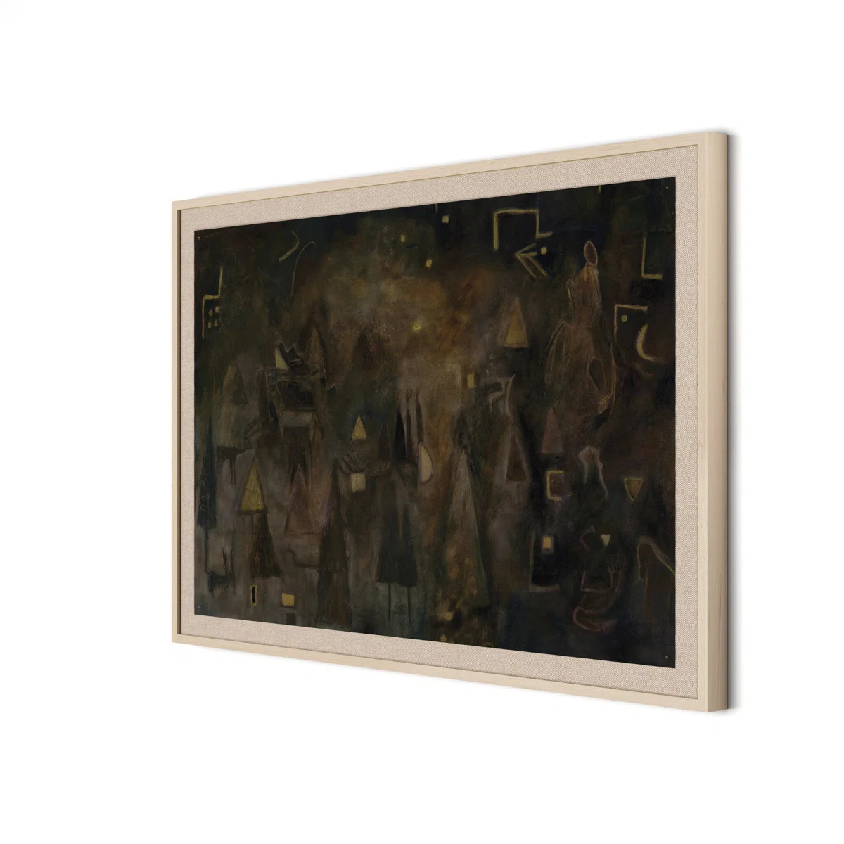 Cave by Jess Engle - Single Picture Frame Painting on Canvas | Wayfair North America
