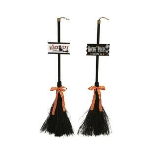 3.5ft. Assorted Black Brooms with Sign by Ashland® | Michaels Stores