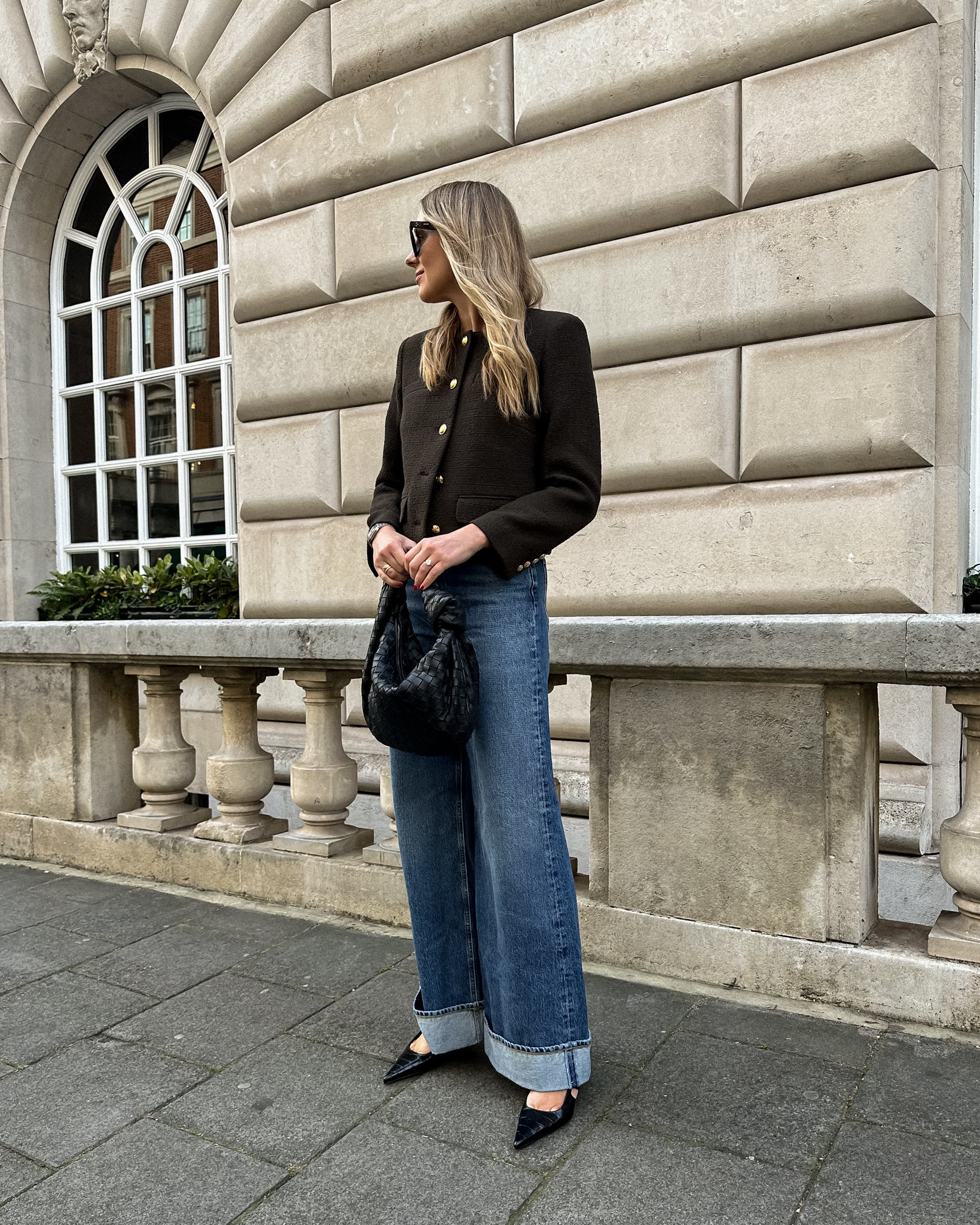 Fashion Jackson, fall outfit, fall, jeans, lady jacket, @saks #saks #sakspartner #falloutfit 

#LTKOver40 #LTKShoeCrush #LTKStyleTip