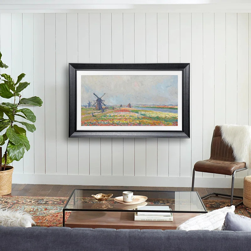 Modern TV Frame Art for Samsung Frame TV | Wayfair North America