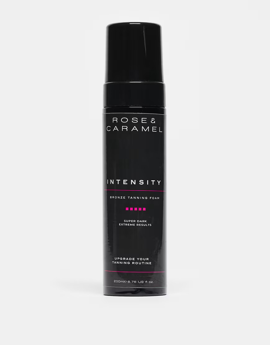 Rose & Caramel Intensity Super Dark Bronzed Self Tanning Foam-No colour | ASOS (Global)