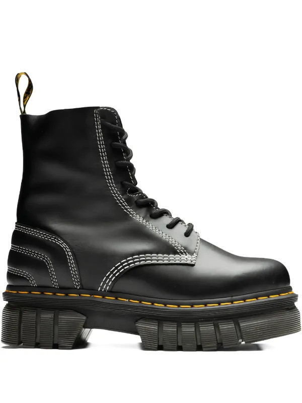 Dr. Martens Air Wair Audrick Boots | Black | FARFETCH | Farfetch Global
