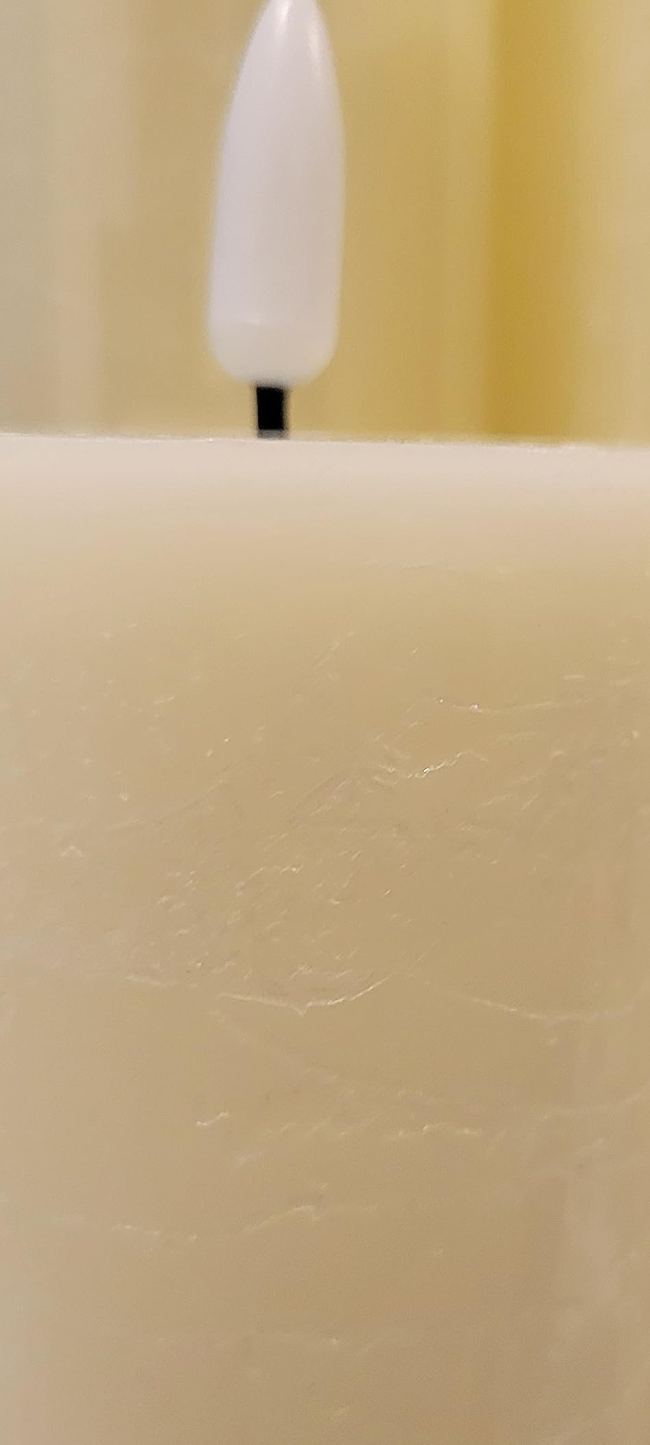 Flickering Flameless Pillar Candles with Remote Control and Cycle Timer,Ivory Pack of 4 Battery O... | Amazon (US)