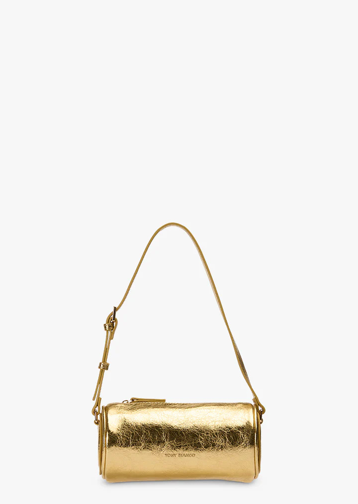 Torronto Gold Vintage Metal Shoulder Bag | Handbags | Tony Bianco | Tony Bianco (Australia & New Zealand)