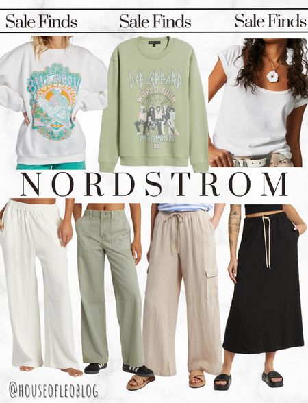 Nordstrom sale, linen pants, drawstring skirt, utility pants, gauze pants 

#LTKsalealert #LTKfindsunder50 #LTKfindsunder100