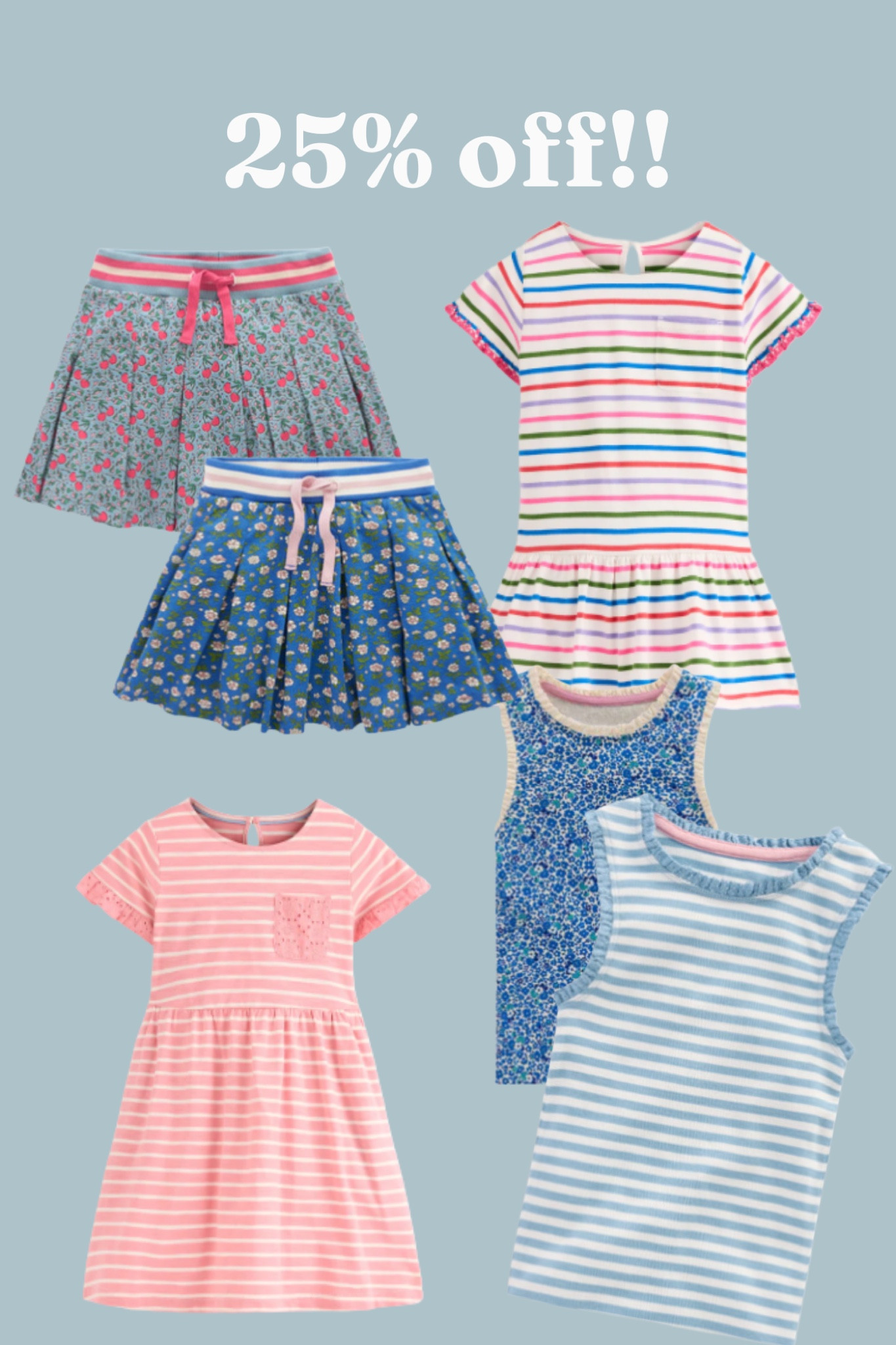 25% off mini Boden !