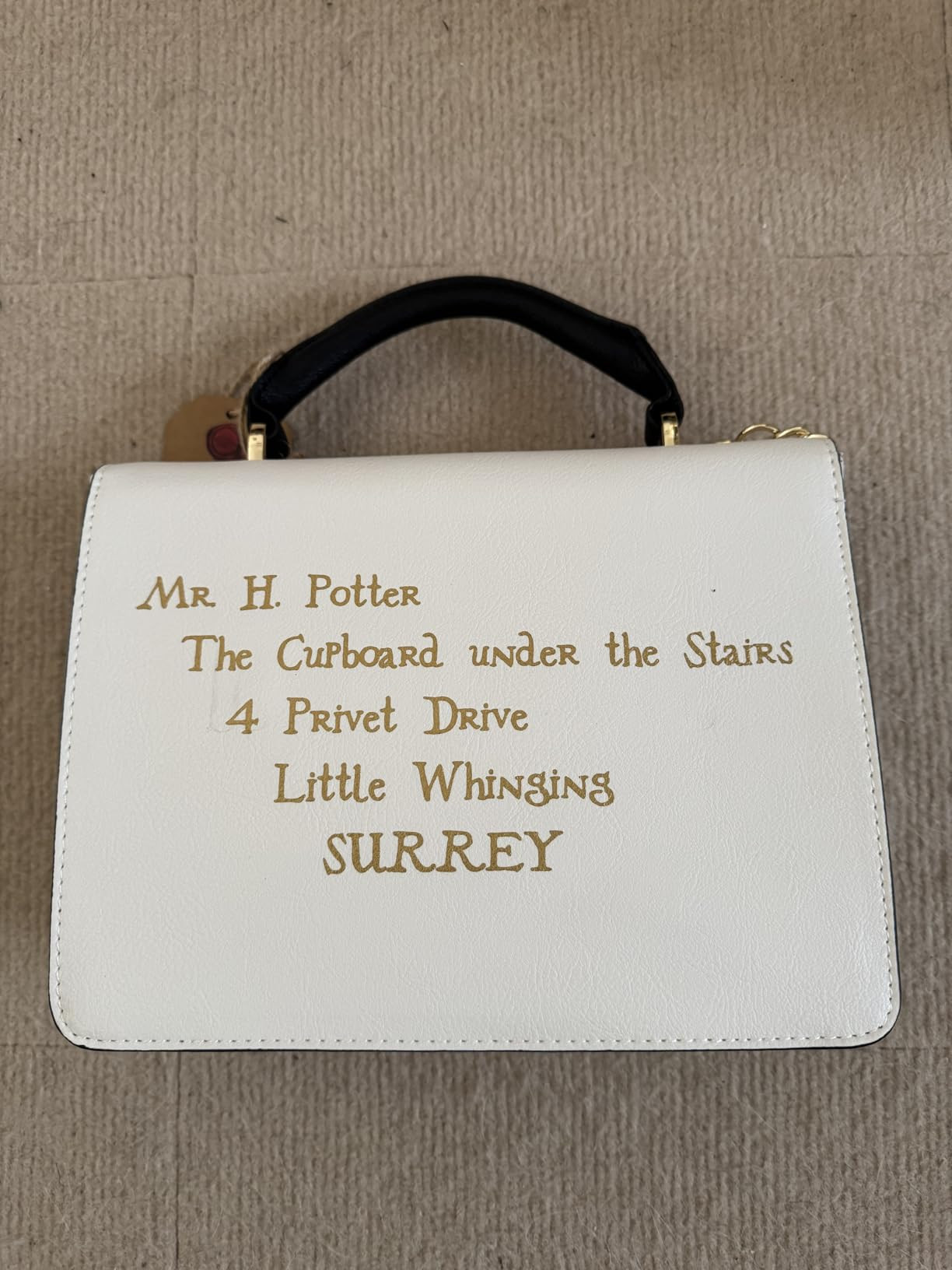 Harry Potter Acceptance Letter Crossbody Bag - Envelope Design with Hogwarts Crest - Adjustable S... | Amazon (US)