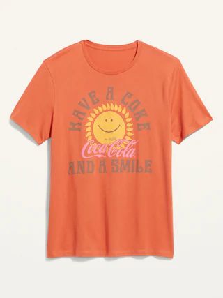 Coca-Cola® "Have A Coke and A Smile" Gender-Neutral T-Shirt for Adults | Old Navy (US)