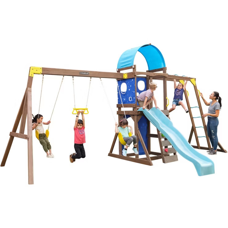 KidKraft Overlook Challenge Swing Set | Target